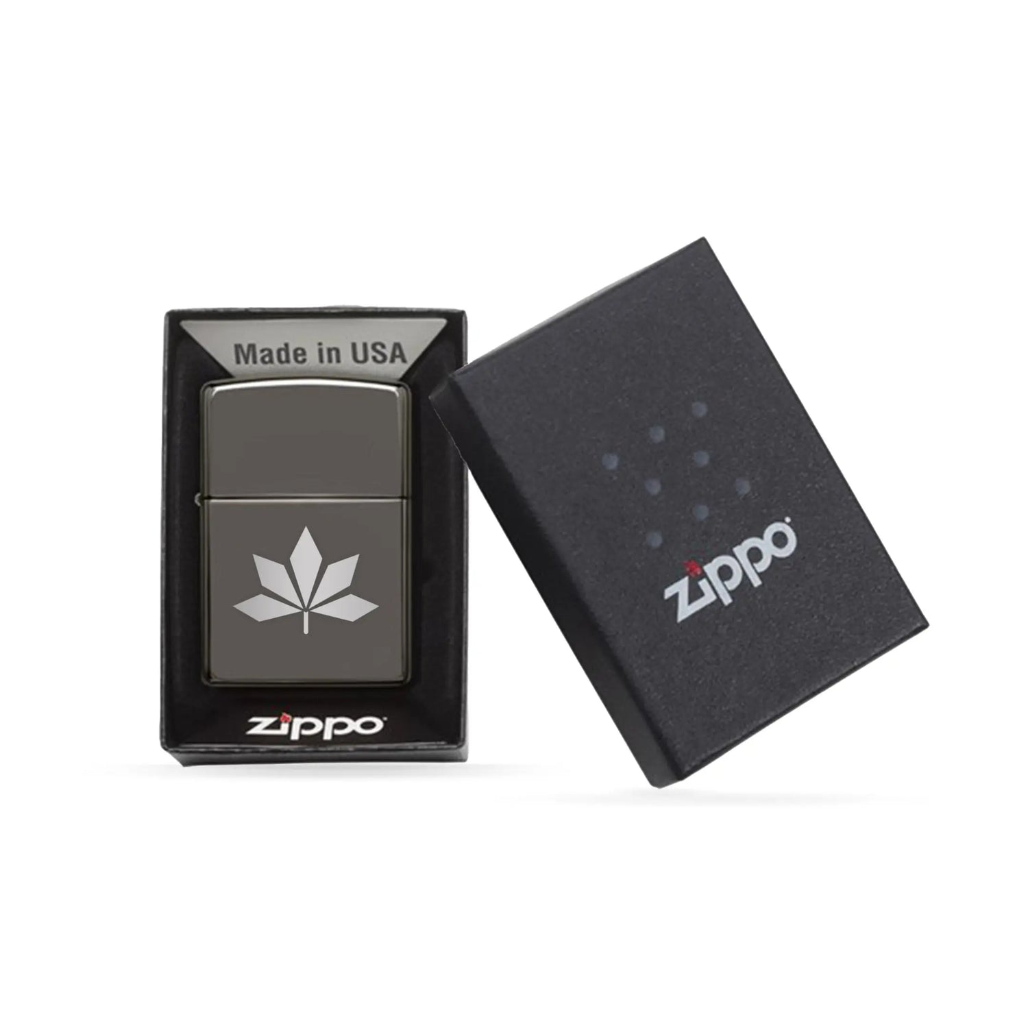 Custom High Polish Classic Black Ice® Zippo® Windproof Lighter HiStandards