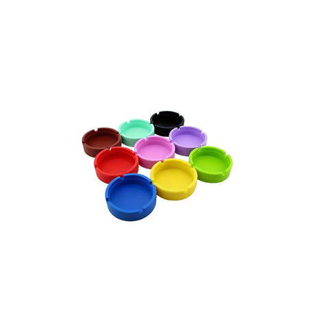 Custom Round Silicone Ashtray HiStandards