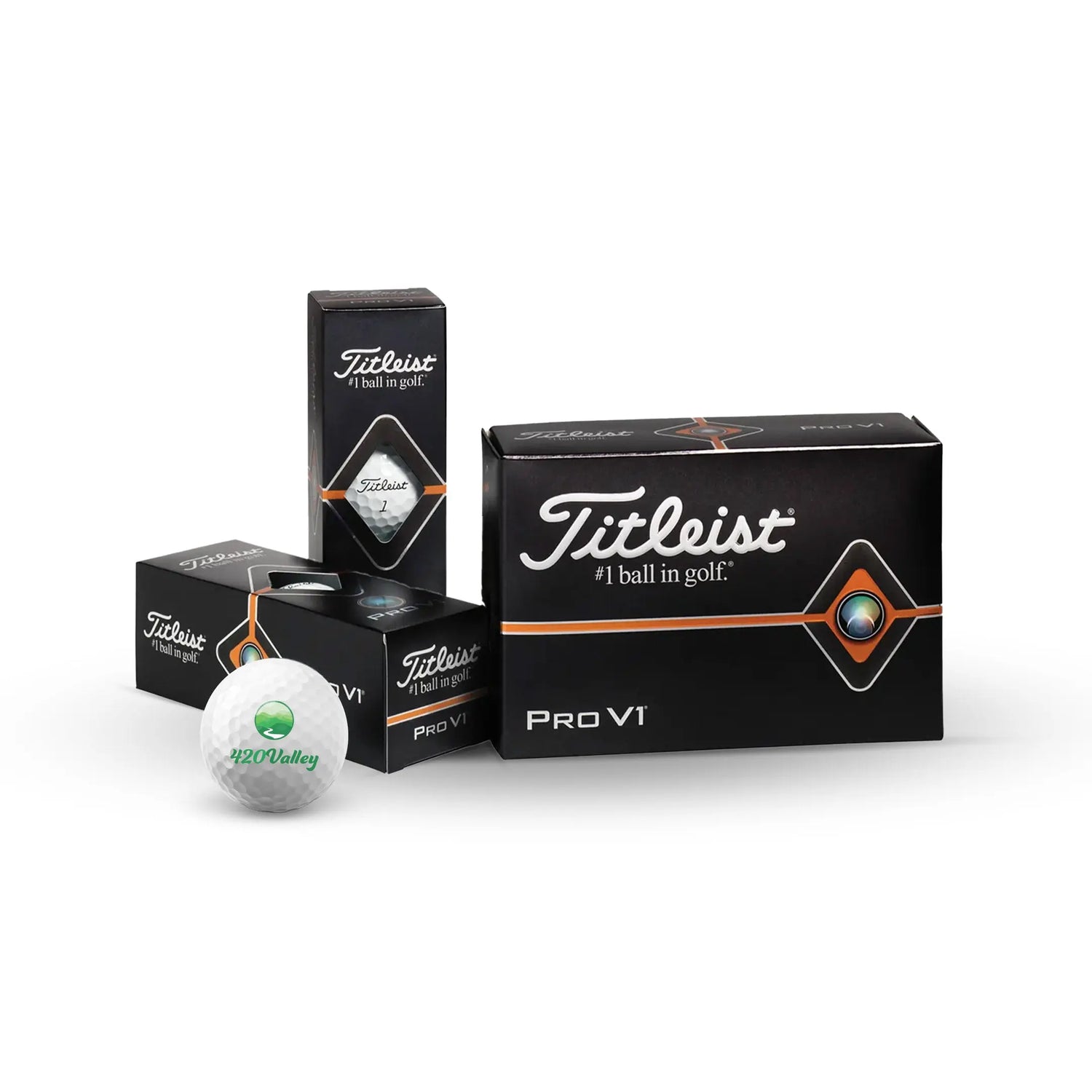 Custom Titleist Pro V1 Half Dozen Golf Balls HiStandards