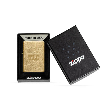 Custom Zippo Windproof Lighter - Street Brass HiStandards
