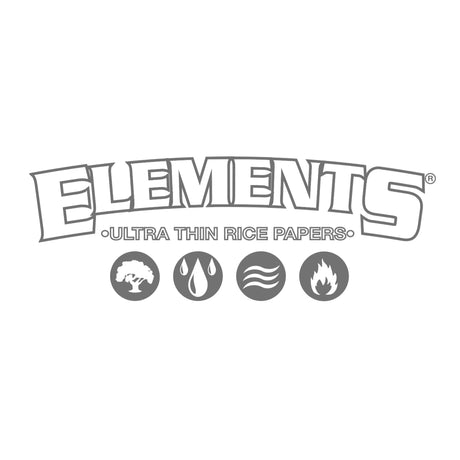 Elements Cones made from rice paper filled with flower, ready to smoke