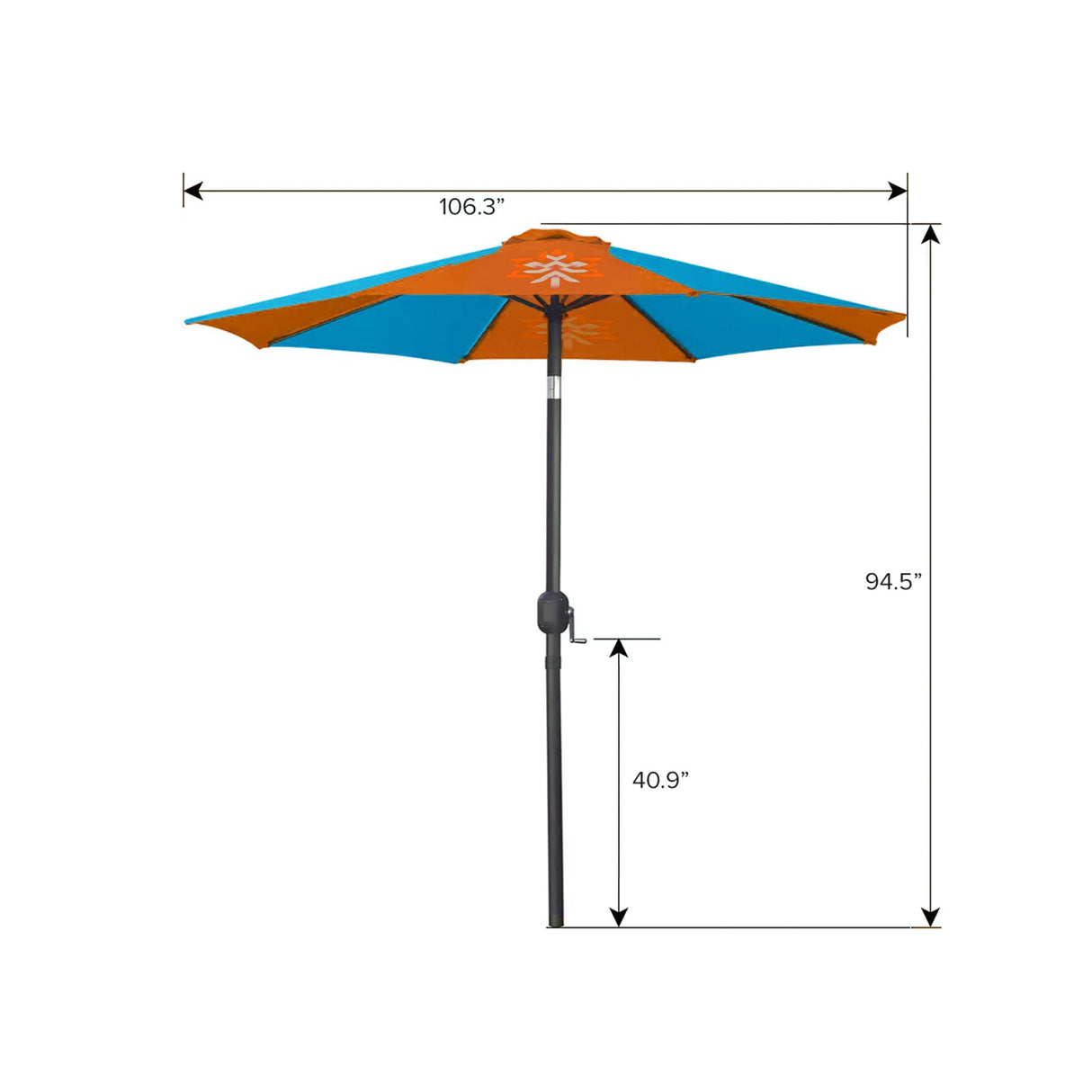 *Custom 9 ft. Patio Umbrella HiStandards