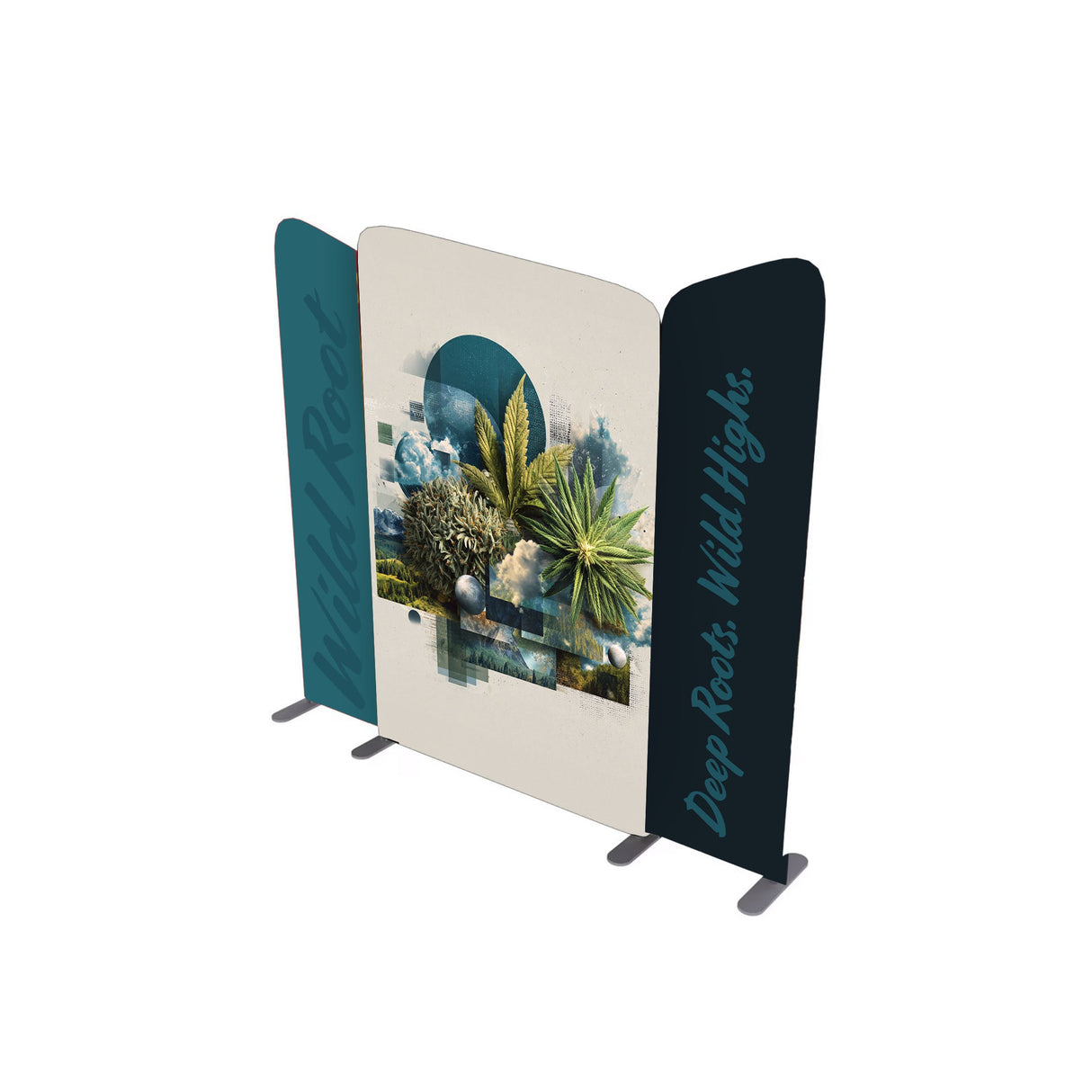 *Custom 10 ft. Kit A EZ Tube® Connect Fabric Display HiStandards