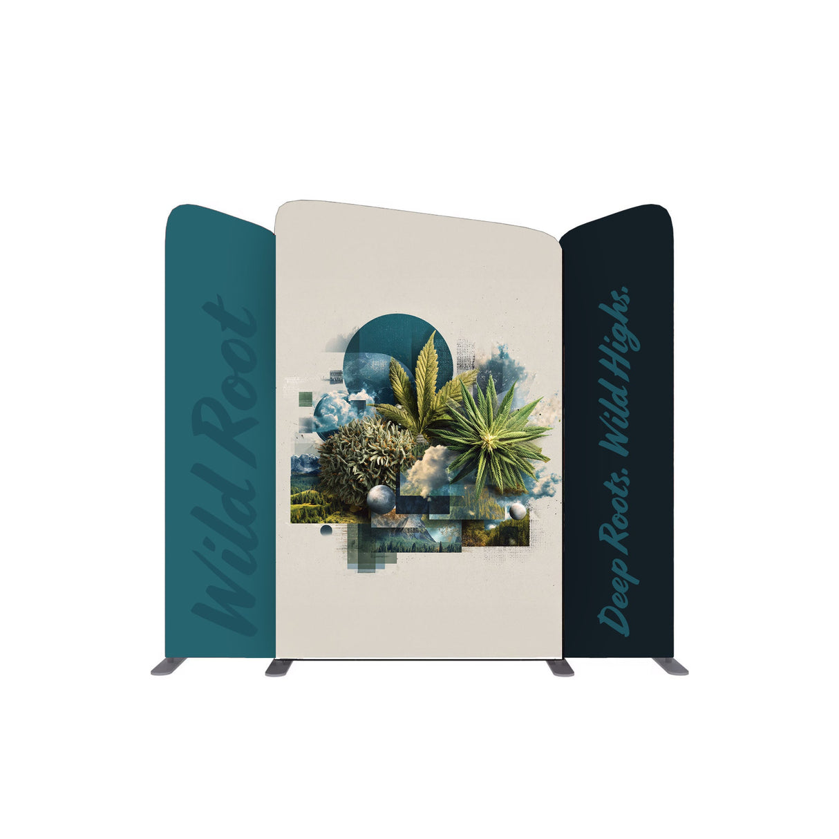 *Custom 10 ft. Kit A EZ Tube® Connect Fabric Display HiStandards