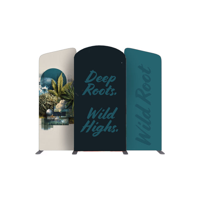 *Custom 10 ft. Kit B EZ Tube® Connect Fabric Display HiStandards