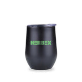 Custom Stainless Steel Stemless Wine Glass With PP Lining 12oz
