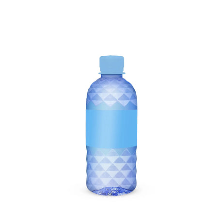 Custom Blue Diamond Cut Bottle 12oz with Premium Cap Color HiStandards