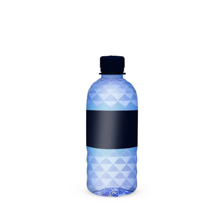 Custom Blue Diamond Cut Bottle 12oz with Premium Cap Color HiStandards