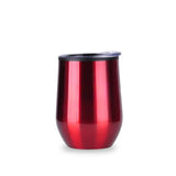 Custom Stainless Steel Stemless Wine Glass With PP Lining 12oz