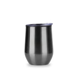 Custom Stainless Steel Stemless Wine Glass With PP Lining 12oz