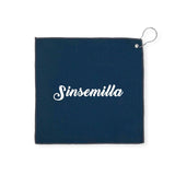 Custom 12" Recycled Golf Towel with Carabiner HiStandards