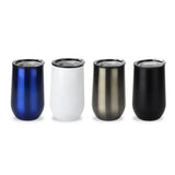 Custom Stainless Steel Stemless Wine Glass With PP Lining 14oz
