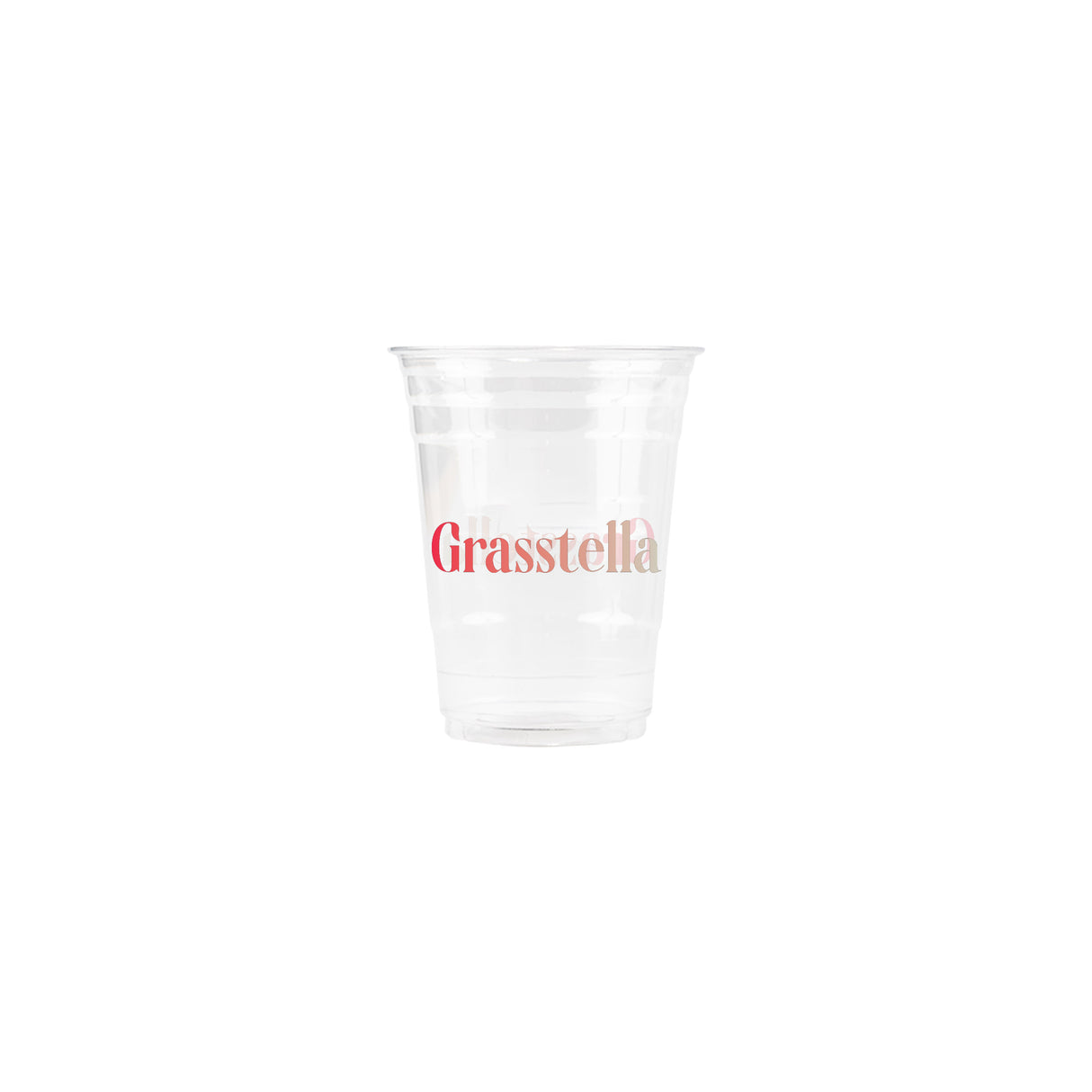Custom 16 oz. Clear PET Plastic Cup