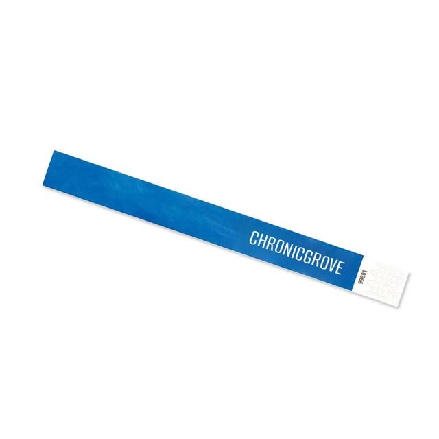 Custom 1" Tab Free Tyvek Wristband HiStandards