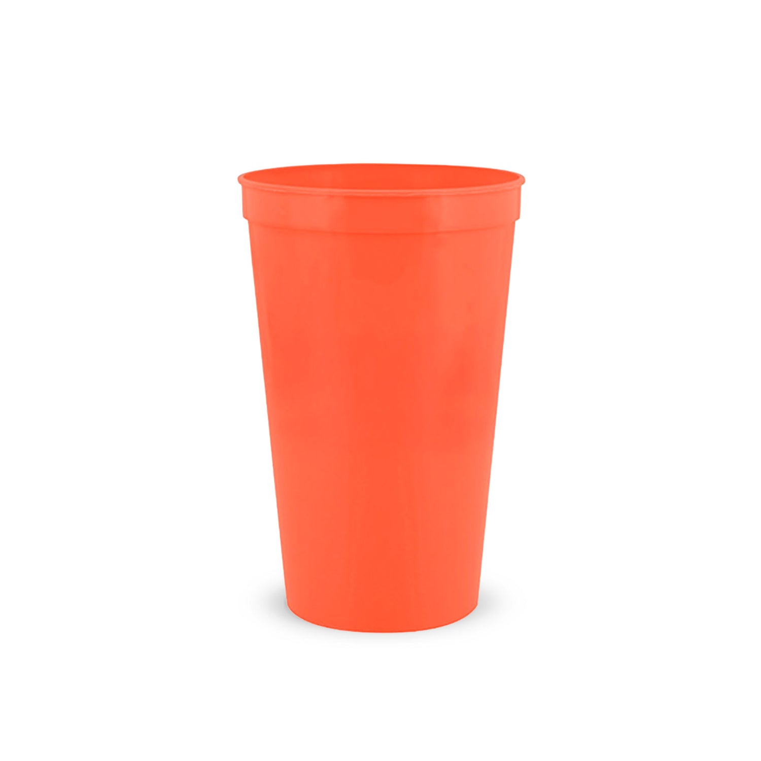 Custom 22 oz Plastic Stadium Cup