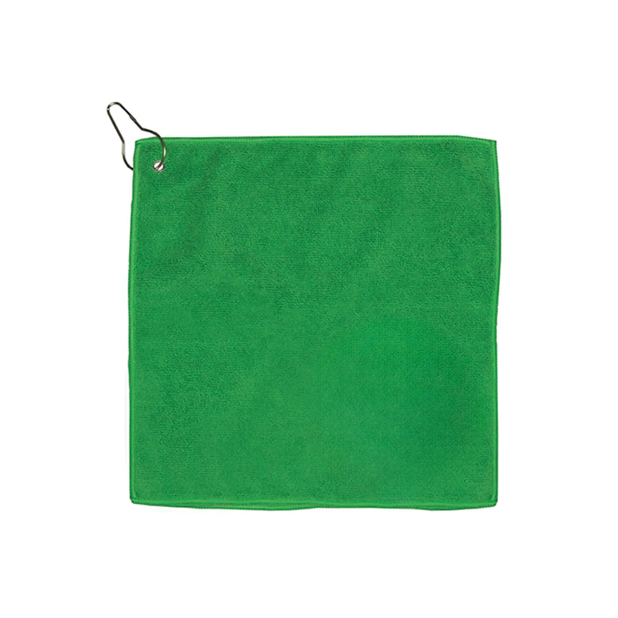 Custom 300GSM Microfiber Golf Towel with Metal Grommet and Clip HiStandards