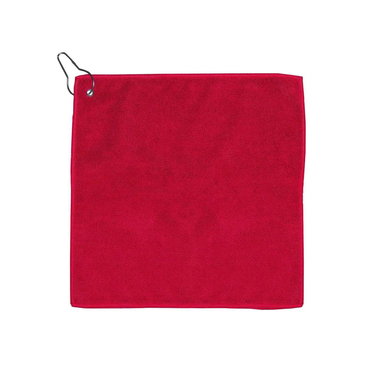 Custom 300GSM Microfiber Golf Towel with Metal Grommet and Clip HiStandards