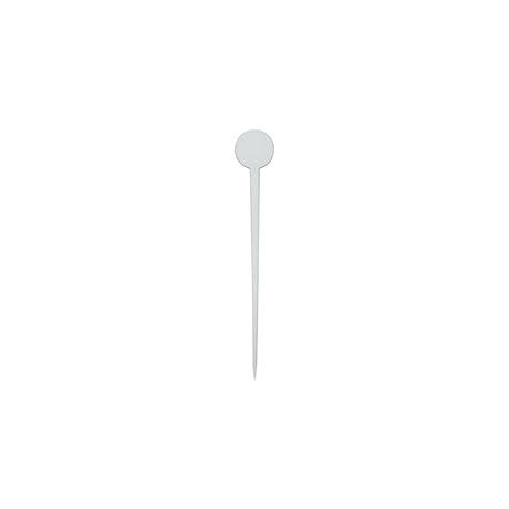 Custom 5.5" Round Plastic Food Pik