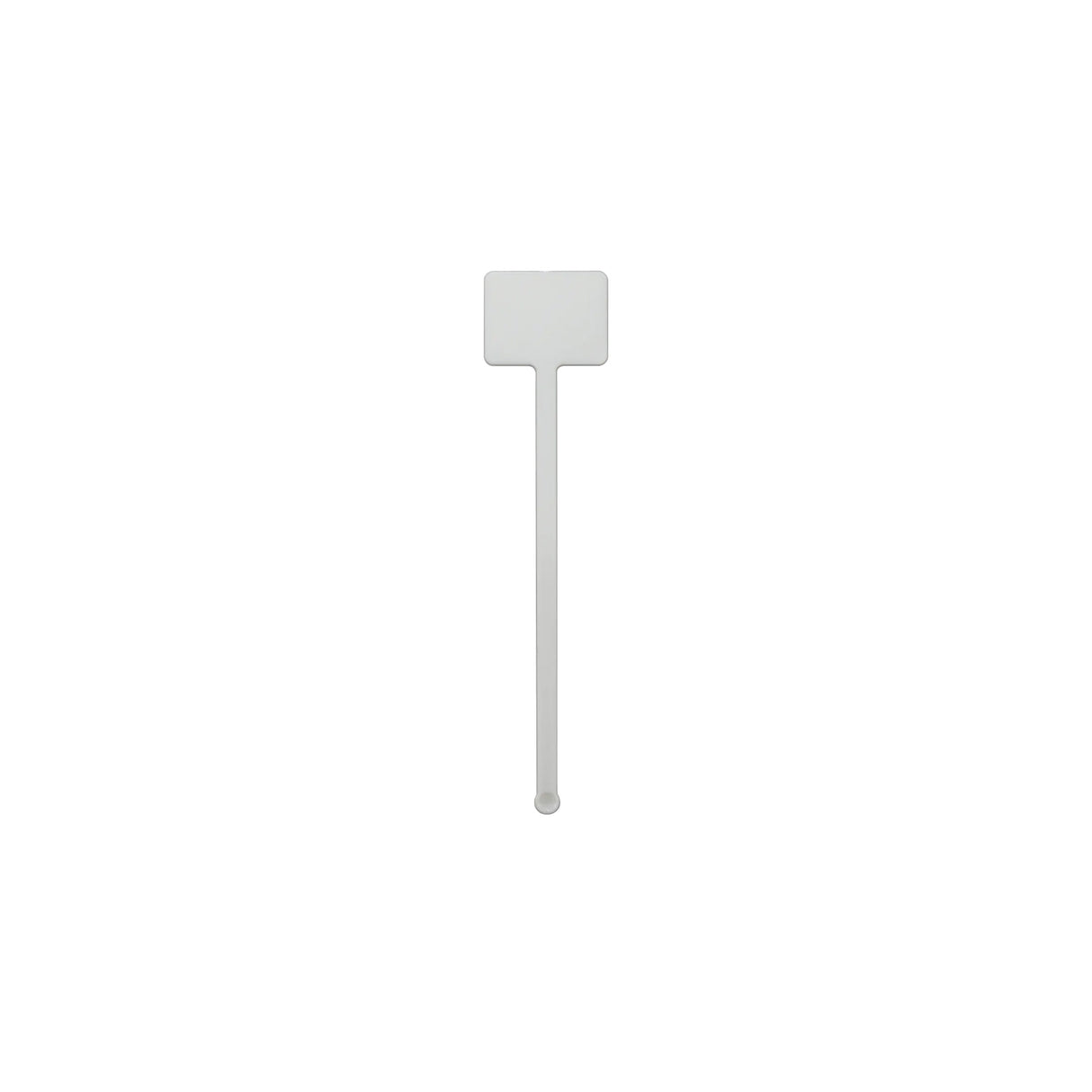 Custom 5.75" Rectangle Plastic Drink Stirrer