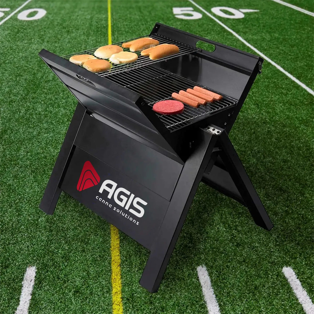 Custom Giant Tailgate Grill HiStandards