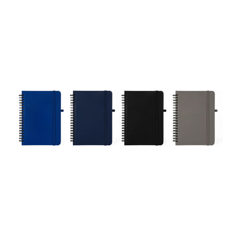 Custom 5x7 Premium UltraHyde Leather Notebook with Pen Holder