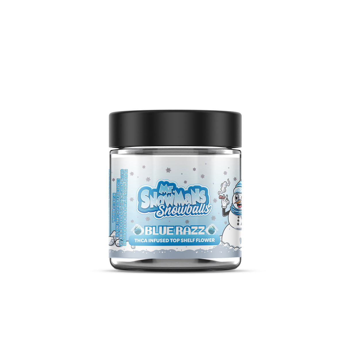 Custom Pre-labeled 3oz Child Resistant Glass Jar
