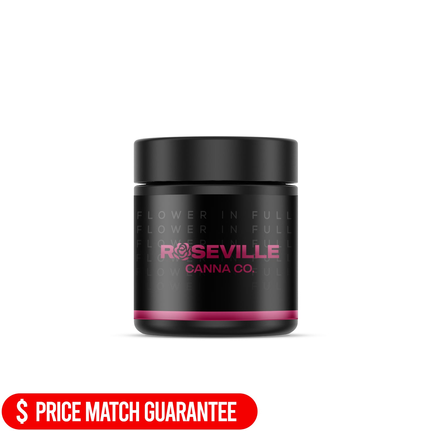 Custom Pre-labeled 3oz Child Resistant Glass Jar