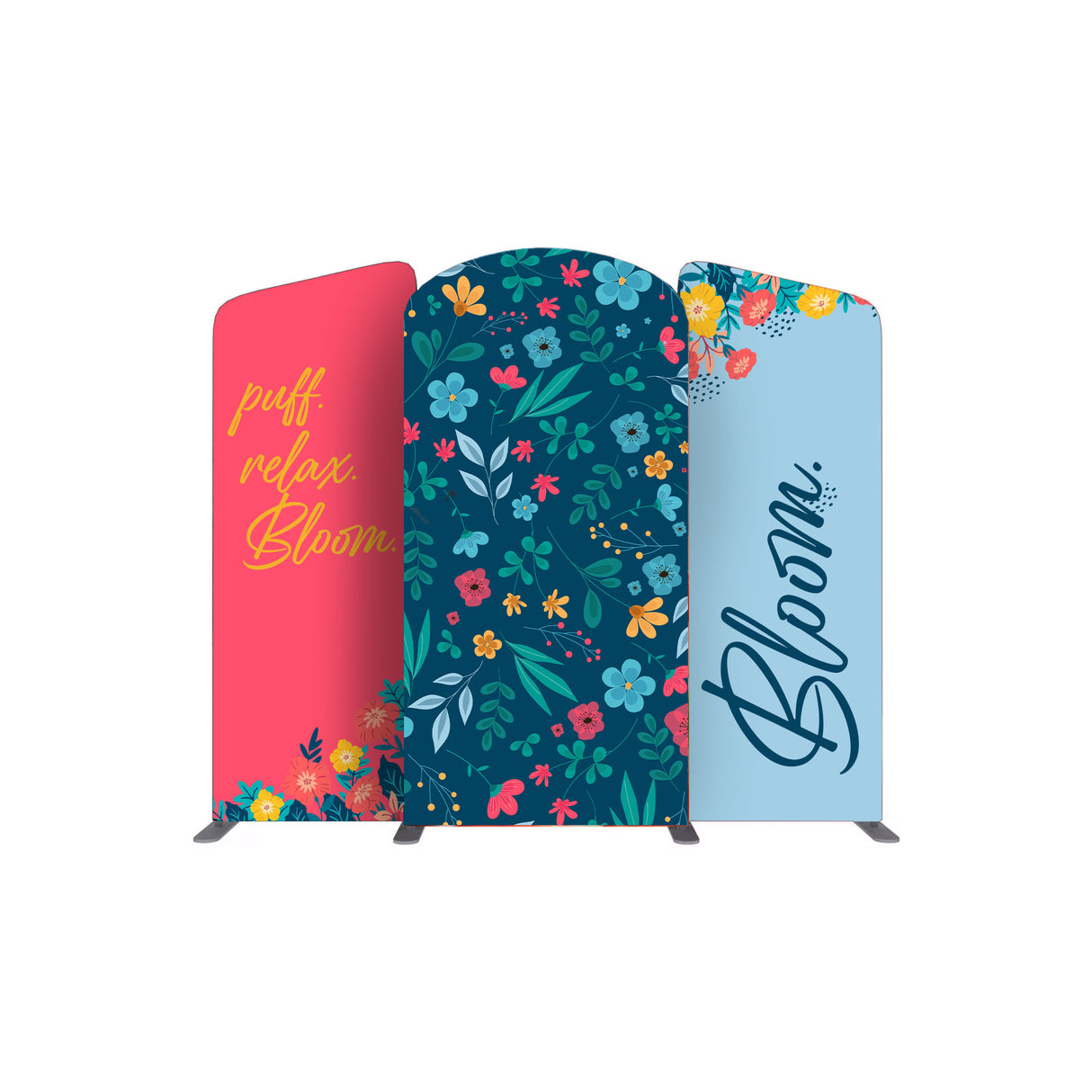 Custom 10 ft. Kit B EZ Tube® Connect Fabric Display