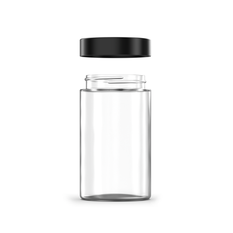 10oz Child Resistant Glass Jar