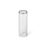 10mm Vented Round Glass Filter Tips - Clear