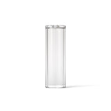 10mm Vented Round Glass Filter Tips - Clear