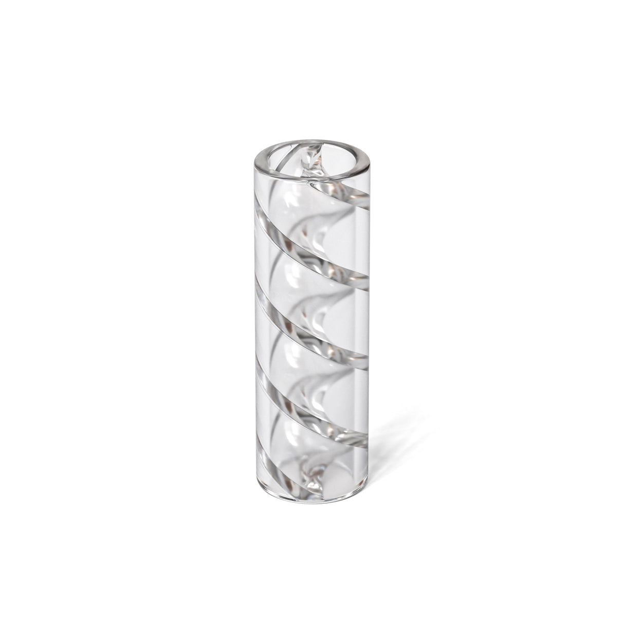 10mm Helix Noodle Glass Filter Tips - Clear 175ct