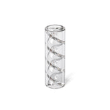 10mm Helix Noodle Glass Filter Tips - Clear 175ct