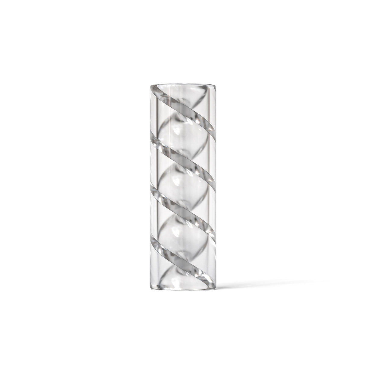 10mm Helix Noodle Glass Filter Tips - Clear 175ct