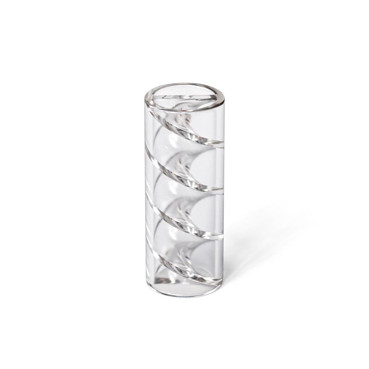 12mm Helix Noodle Glass Filter Tips - Clear 175ct
