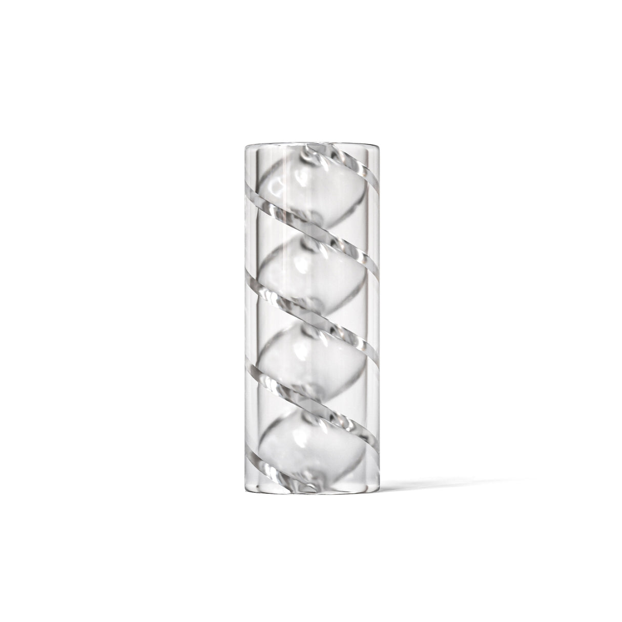 12mm Helix Noodle Glass Filter Tips - Clear 175ct