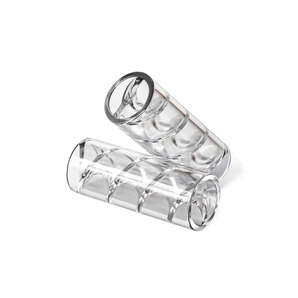 12mm Helix Noodle Glass Filter Tips - Clear 175ct