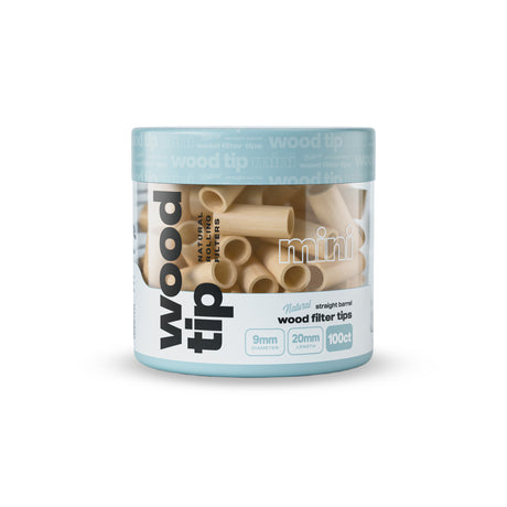 9mm WoodTip™ Mini Wood Filter Tips