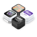 Custom Pre-Labeled 5ml Child Resistant Square Glass Concentrate Jar