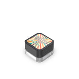 Custom Pre-Labeled 5ml Child Resistant Square Glass Concentrate Jar