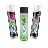 Custom Pre-Labeled 95mm Child-Resistant Glass Pre Roll Tube
