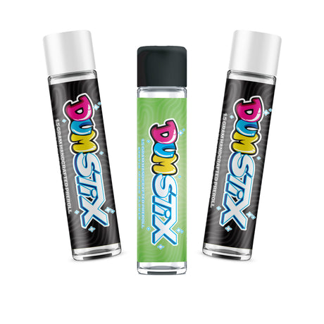 Custom Pre-Labeled 95mm Child-Resistant Glass Pre Roll Tube