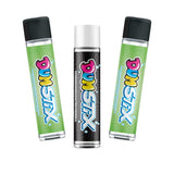 Custom Pre-Labeled 95mm Child-Resistant Glass Pre Roll Tube