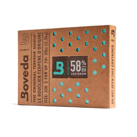 Boveda 58% RH Humidity Packs – 320g Wrapped - 24ct