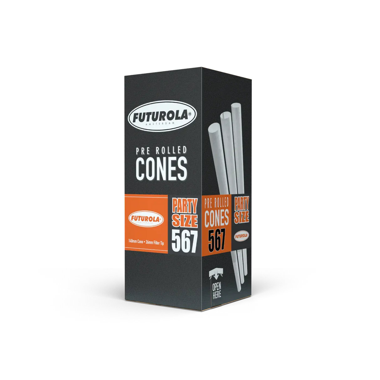 Futurola ® 140/26 Party Paper Cones Futurola