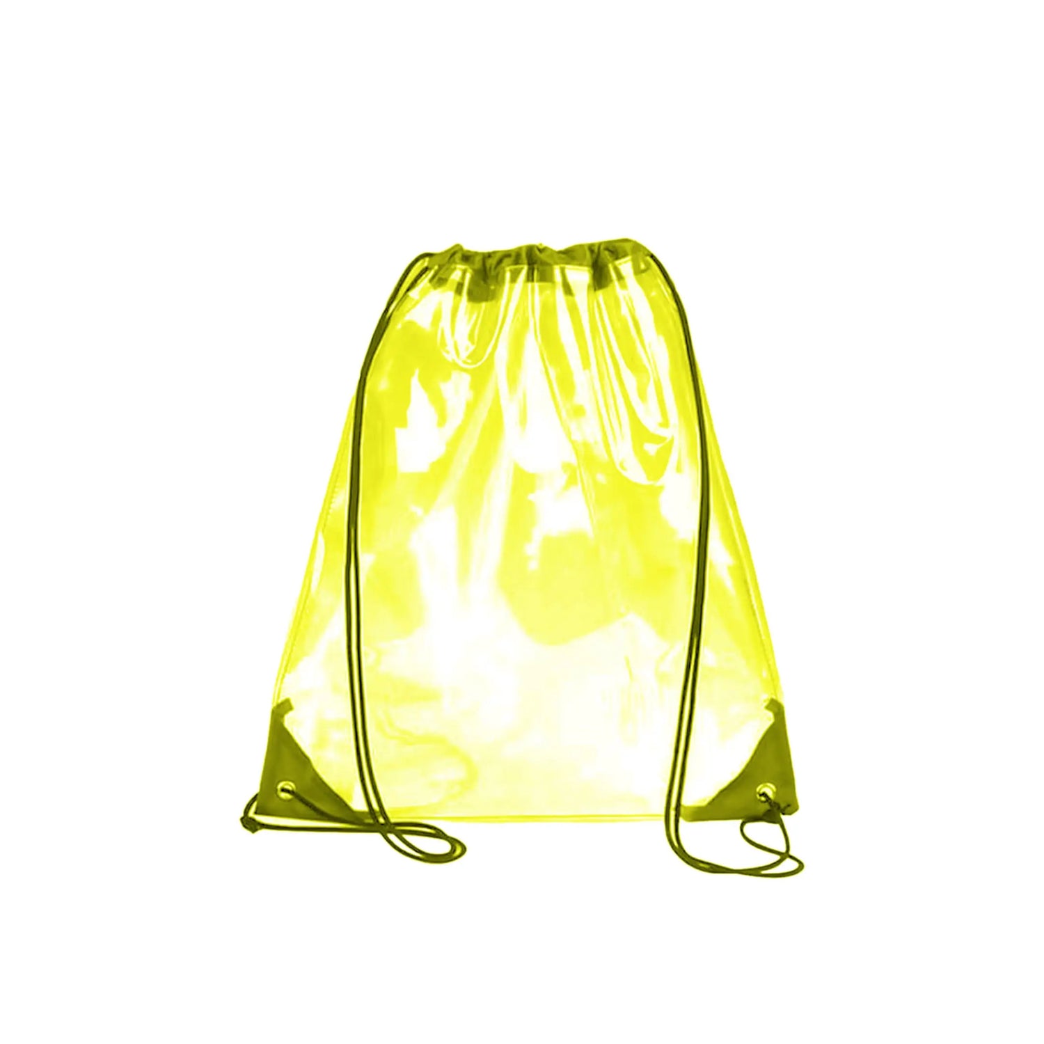 Custom PVC Clear Bag Stadium Drawstring Backpack HiStandards