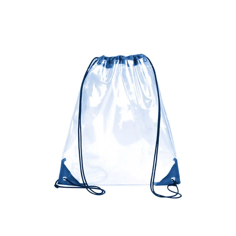 Custom PVC Clear Bag Stadium Drawstring Backpack HiStandards