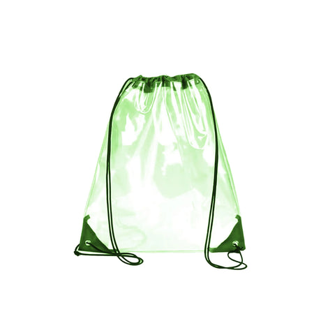 Custom PVC Clear Bag Stadium Drawstring Backpack HiStandards