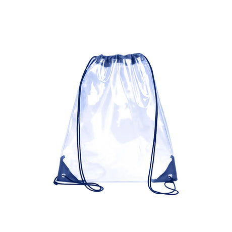 Custom PVC Clear Bag Stadium Drawstring Backpack HiStandards