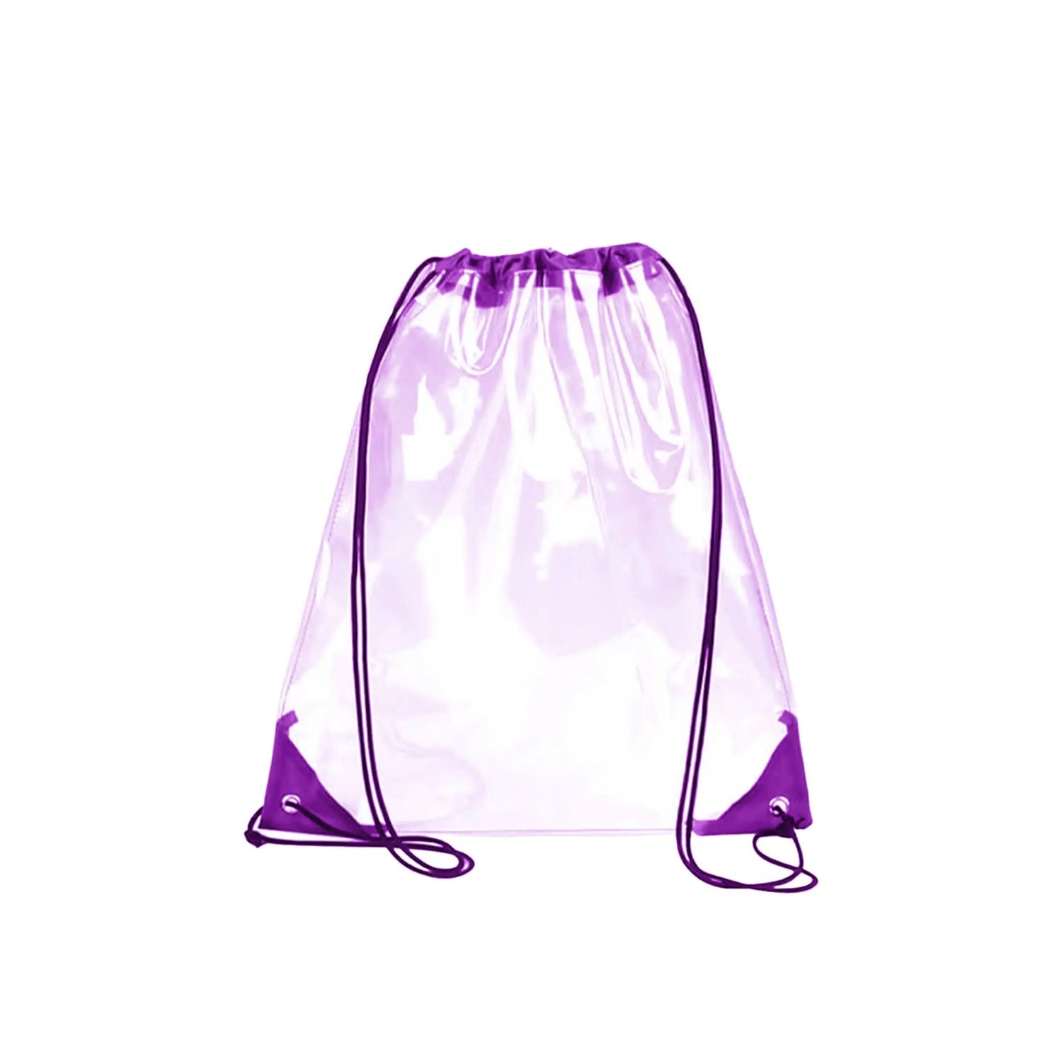Custom PVC Clear Bag Stadium Drawstring Backpack HiStandards